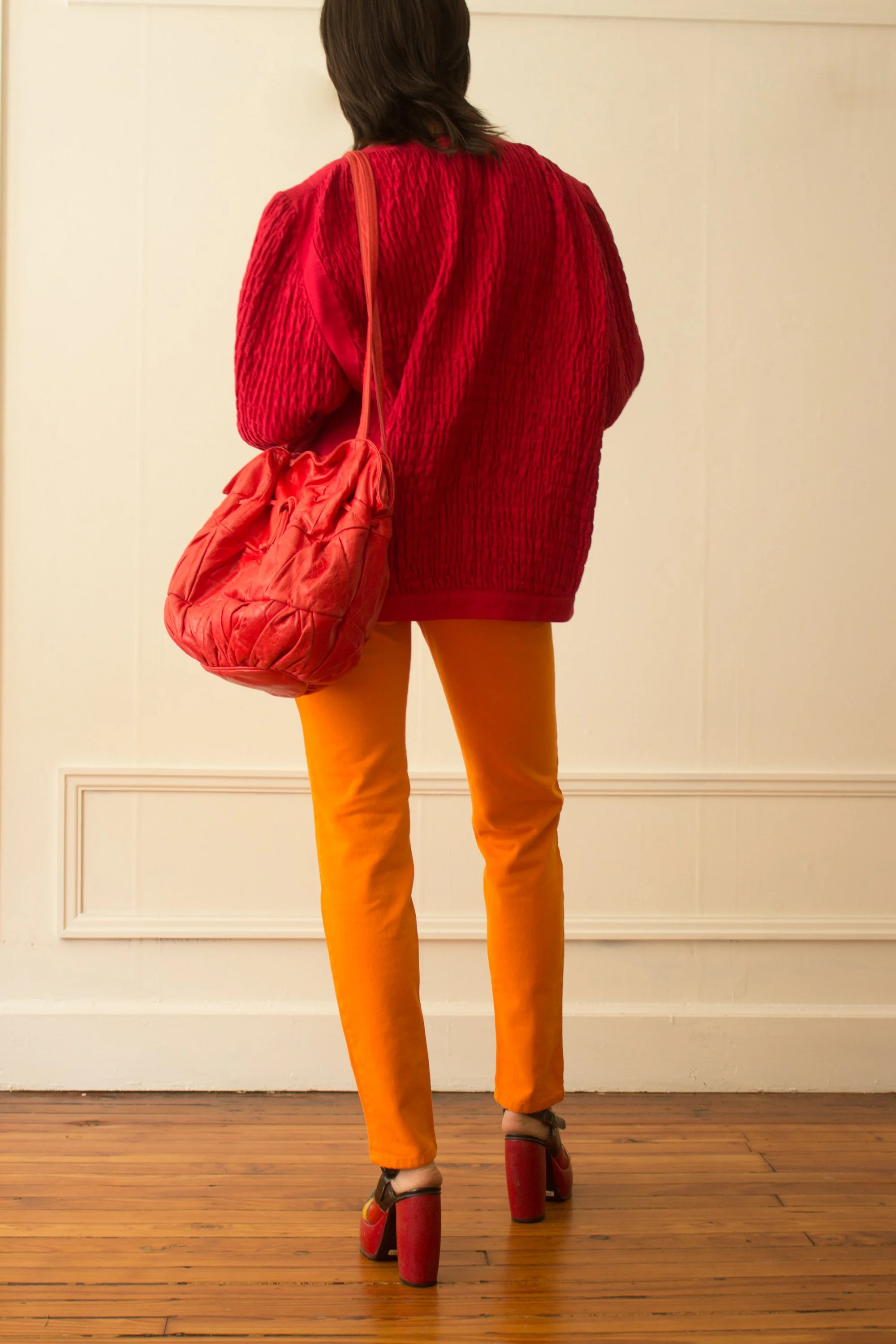 1980s Gene Ewing Pleated Jacket — Wayward Collection